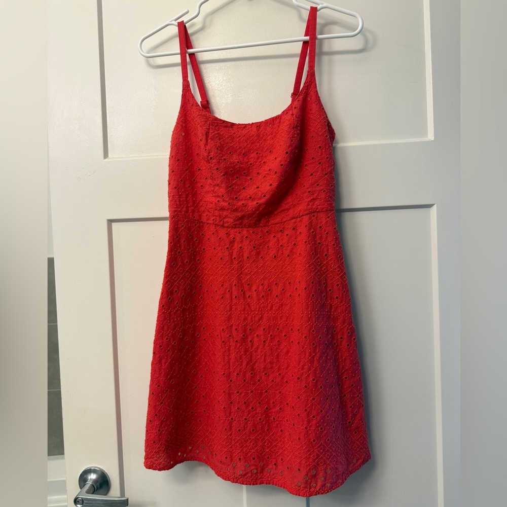 Old Navy Red Spaghetti Strap Sundress Mini